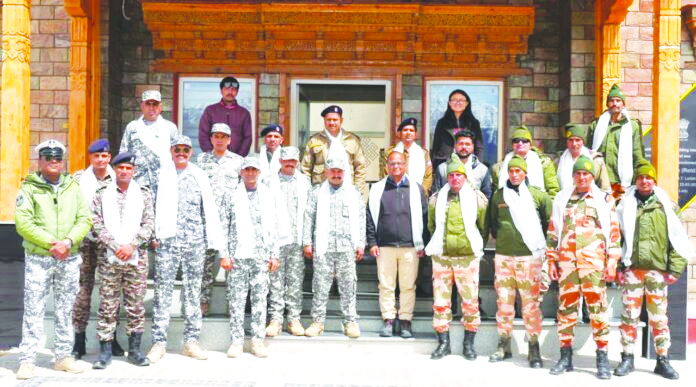 Lok Niwas Ladakh celebrates Rajasthan Diwas under Ek Bharat Shreshtha Bharat Initiative