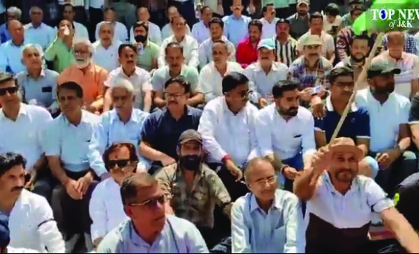 POJK Displaced persons (OPs) held a protest demanding ST-2 (Scheduled Tribe -2) Certificates