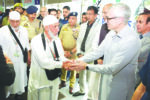 First batch of 431 Haj pilgrims leaves from J-K; CM sees them off at airport