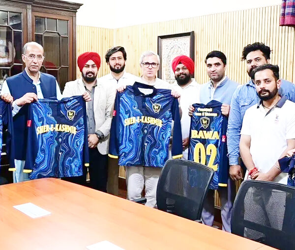 CM Omar Abdullah unveils Sher-i-Kashmir Cricket Club jersey, releases wildlife publication