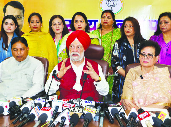 Hardeep Puri, Rekha, Sat slam Congress for ‘Killing’ Women’s Reservation Bill