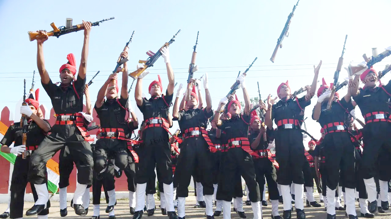 538 Agniveers pass out from JAK LI Centre in Srinagar 538 Agniveers pass out from JAK LI Centre in Srinagar