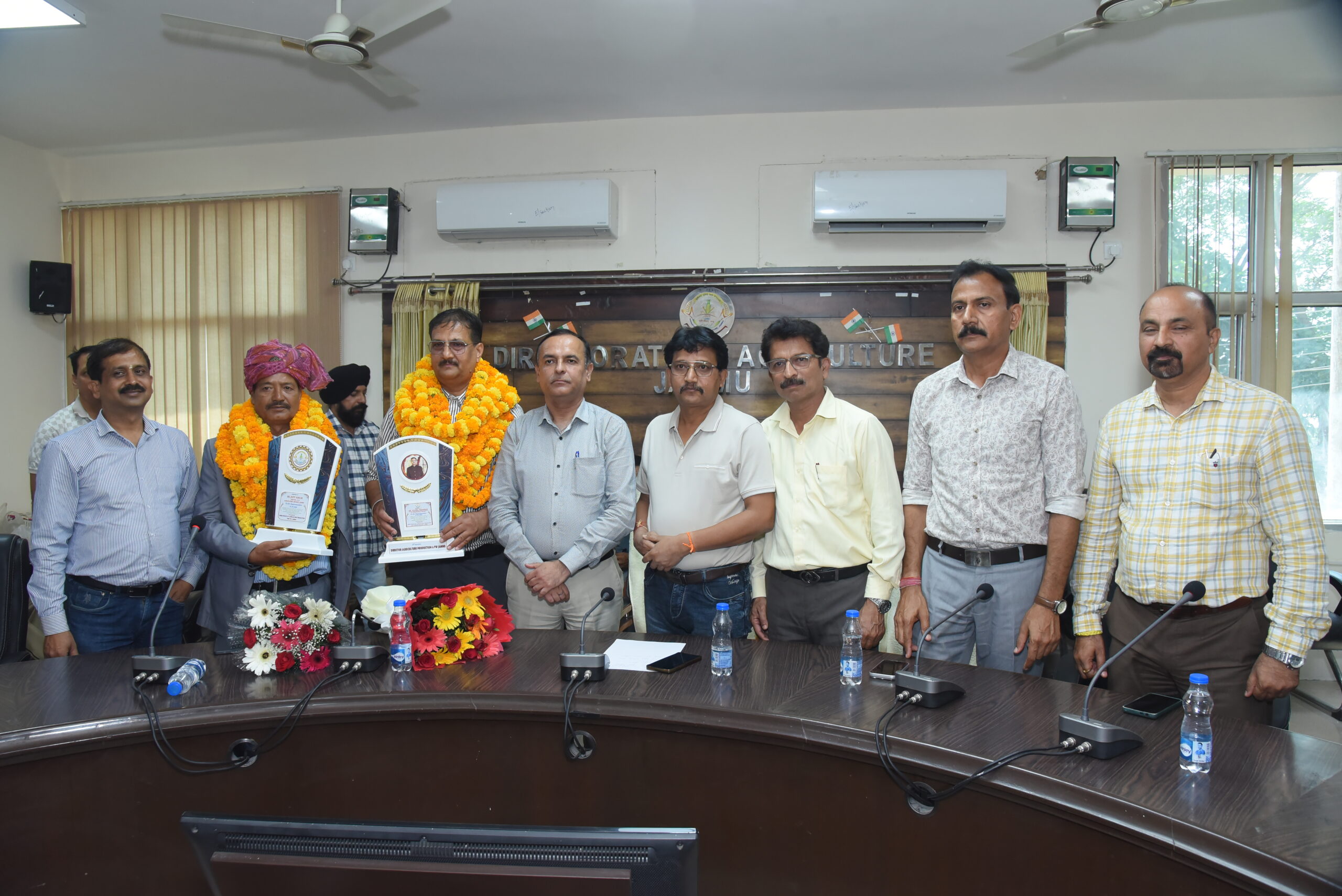 Agriculture Department Jammu accords farewell to retiring employees Agriculture Department Jammu accords farewell to retiring employees