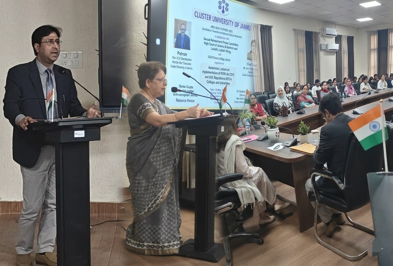 Apex body of SPARSH, CLUJ organises awareness lecture on posh Apex body of SPARSH, CLUJ organises awareness lecture on posh