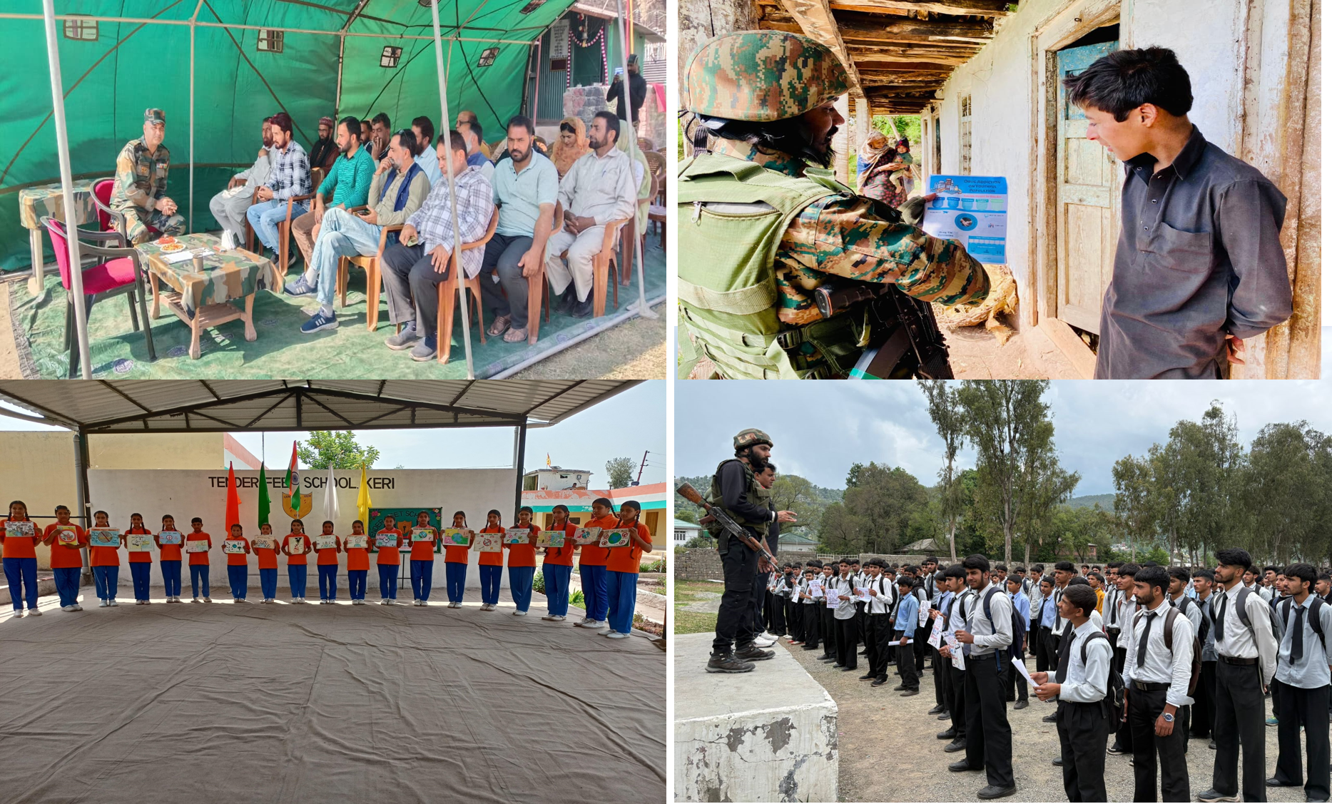 Army leads multi-location awareness drive under Nasha Mukt Abhiyan in Poonch & Rajouri Army leads multi-location awareness drive under Nasha Mukt Abhiyan in Poonch & Rajouri