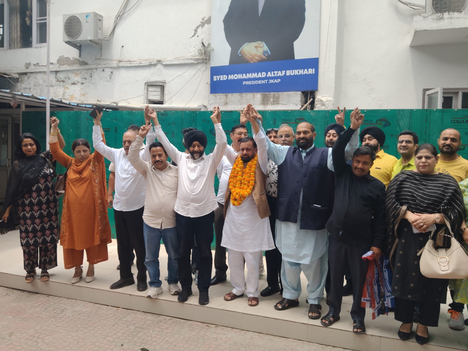 Badrinath Sharma felicitated on appointment as JKAP Kissan Wing President for J&K UT Badrinath Sharma felicitated on appointment as JKAP Kissan Wing President for J&K UT