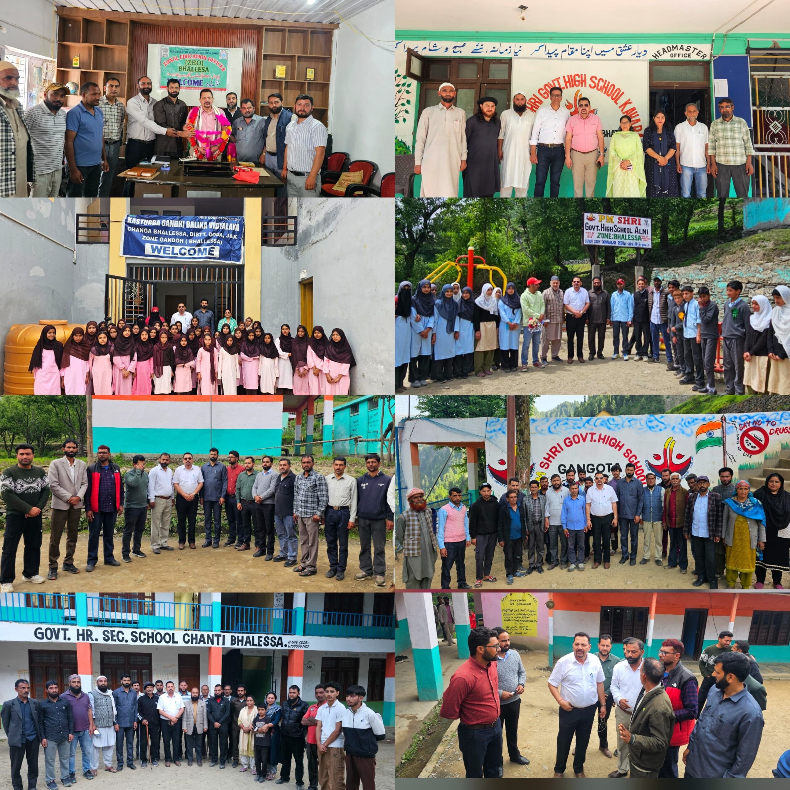 CEO Doda conducts 2 -day inspection tour of Bhallessa Zone CEO Doda conducts 2 -day inspection tour of Bhallessa Zone