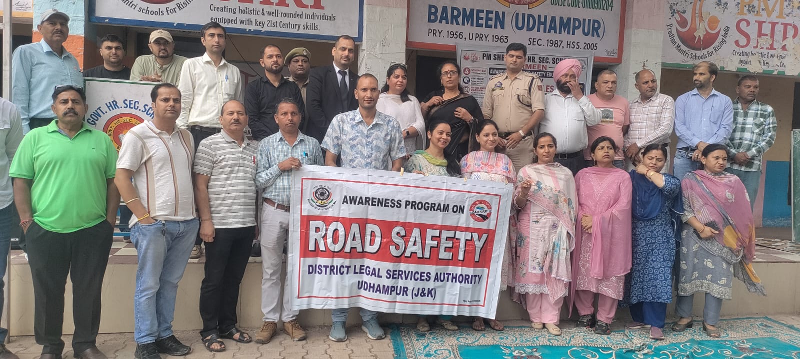 DLSA Udhampur organizes awareness programme on Road Safety DLSA Udhampur organizes awareness programme on Road Safety