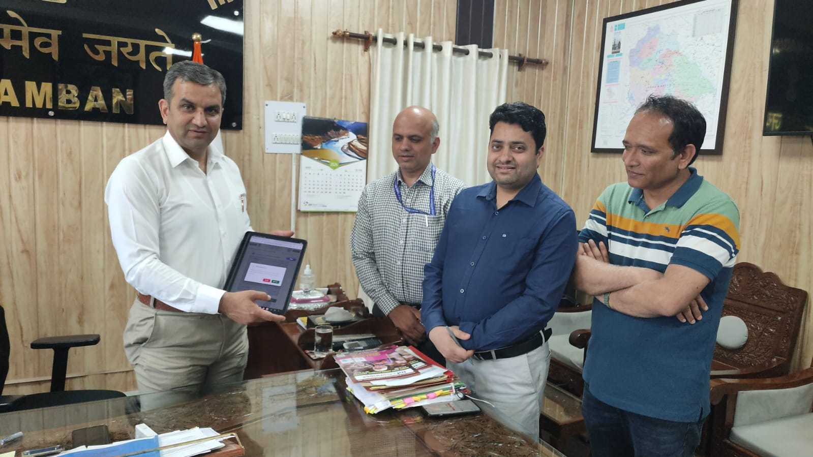 Deputy Commissioner kicks off self enumeration Process in Ramban