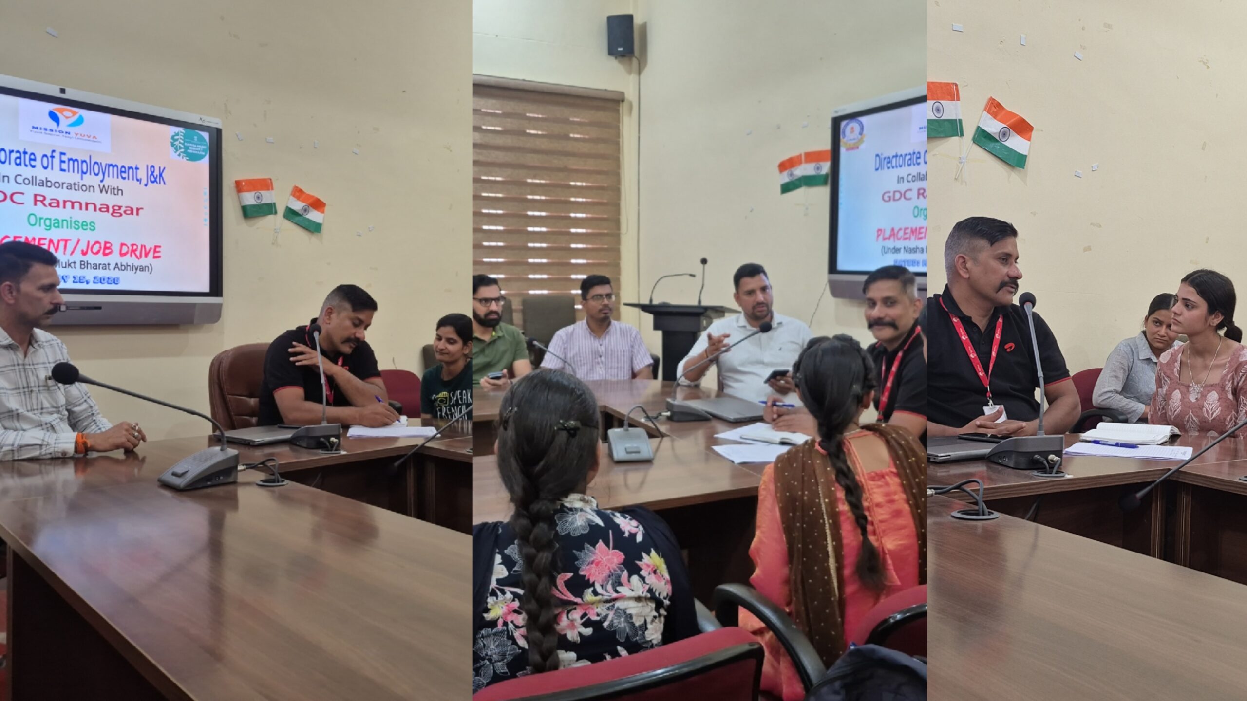 Directorate of Employment J&K organises Placement Drive at GDC Ramnagar Directorate of Employment J&K organises Placement Drive at GDC Ramnagar