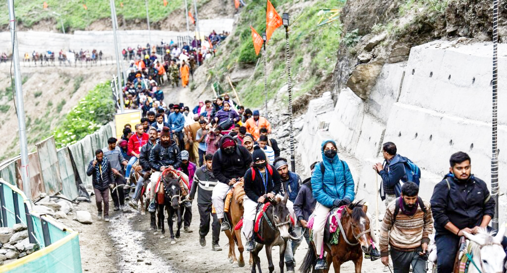 Div Com Kashmir reviews Amarnath Yatra 2026 arrangements Div Com Kashmir reviews Amarnath Yatra 2026 arrangements
