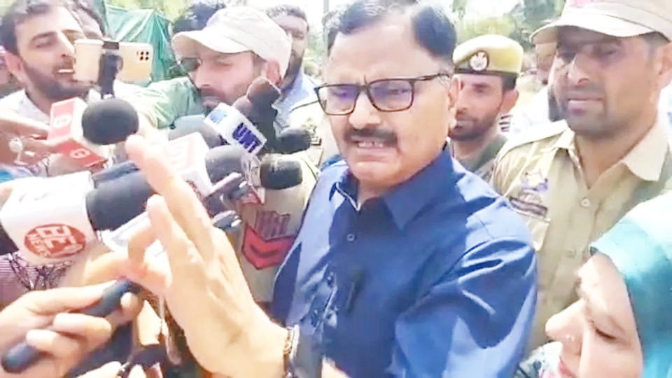 J&K Forest Minister boycotts department event over Jammu demolitions J&K Forest Minister boycotts department event over Jammu demolitions