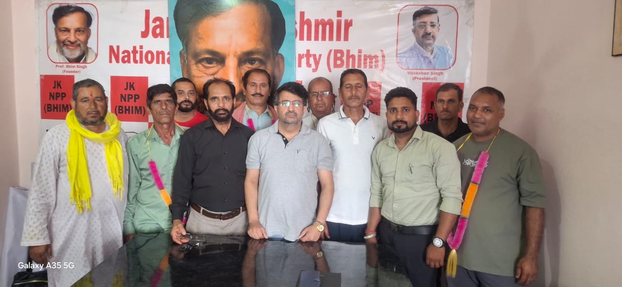 JKNPP (Bhim) constitutes Migrant Action Committee in Talwara to champion cause of Jammu Migrants.