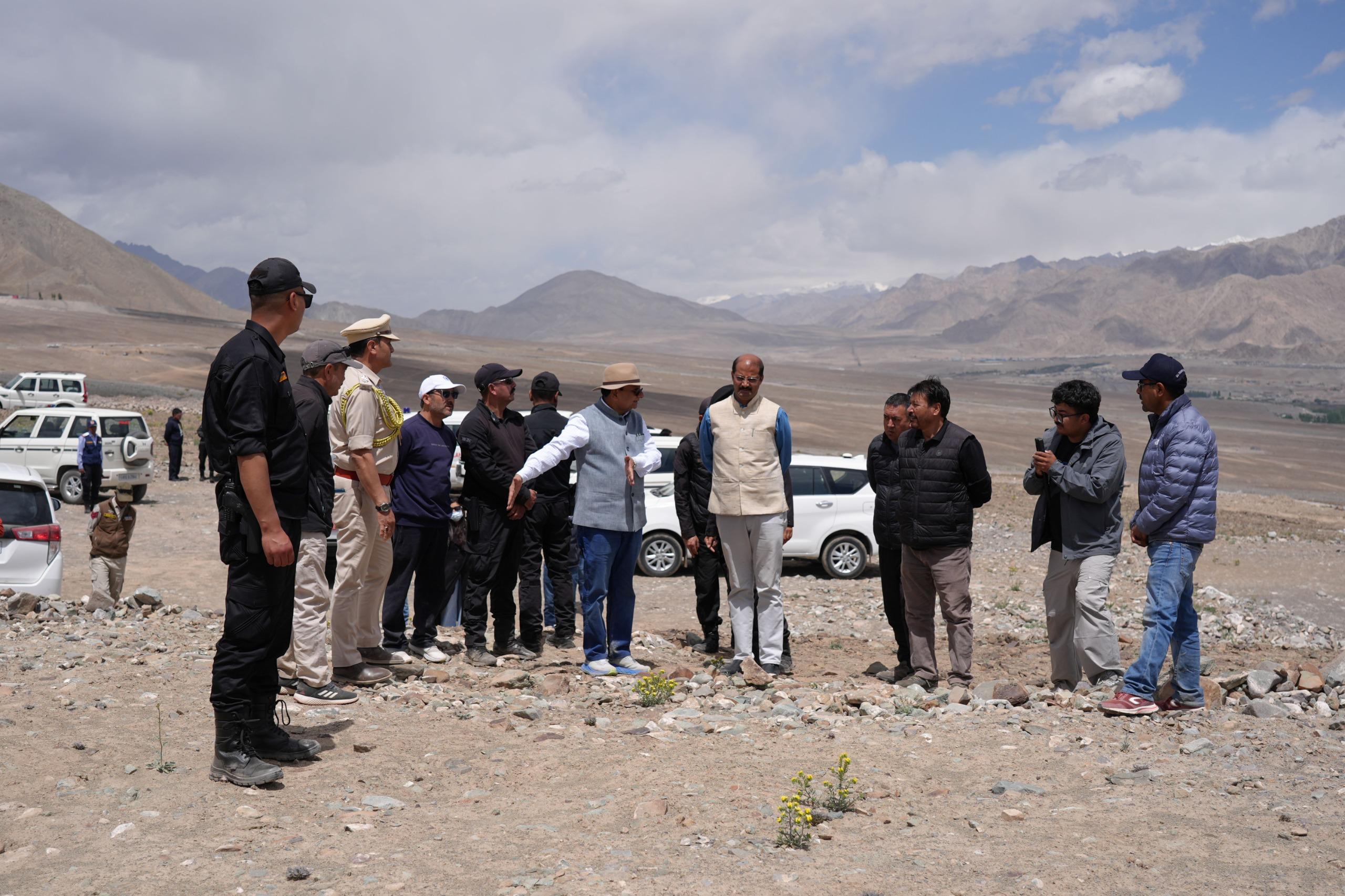 LG Saxena launches ambitious Ecological Restoration Project to reclaim 800 acres of barren land in Ladakh LG Saxena launches ambitious Ecological Restoration Project to reclaim 800 acres of barren land in Ladakh