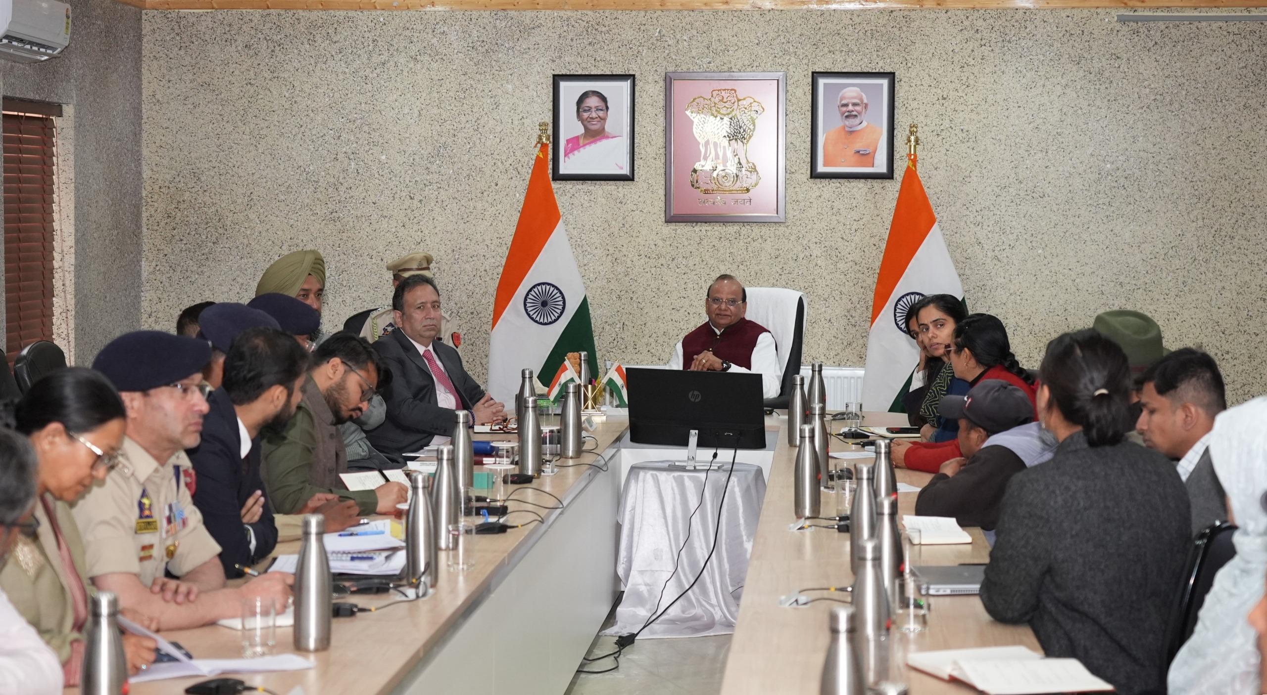 LG Saxena reviews functioning of Drug Deaddiction Centres in Ladakh LG Saxena reviews functioning of Drug Deaddiction Centres in Ladakh