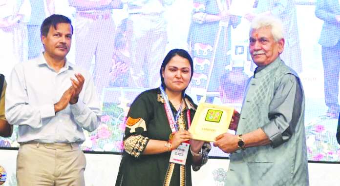 LG Sinha inaugurates National Youth Festival- Aarohan 2026 in Srinagar LG Sinha inaugurates National Youth Festival- Aarohan 2026 in Srinagar