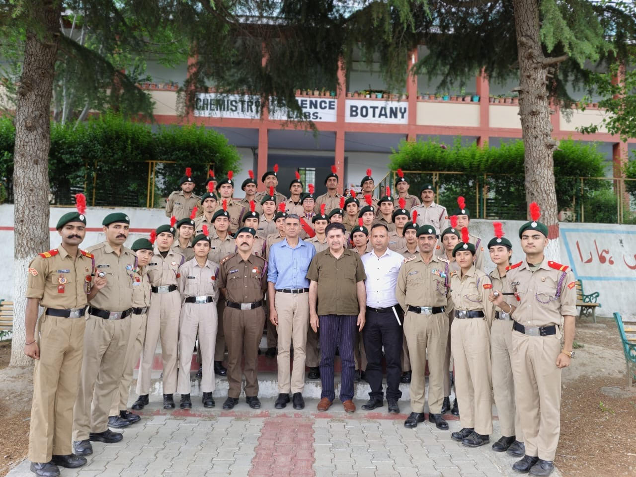 NCC activities at GDC Kishtwar get major boost as Col Manujendra Singh visits College NCC activities at GDC Kishtwar get major boost as Col Manujendra Singh visits College