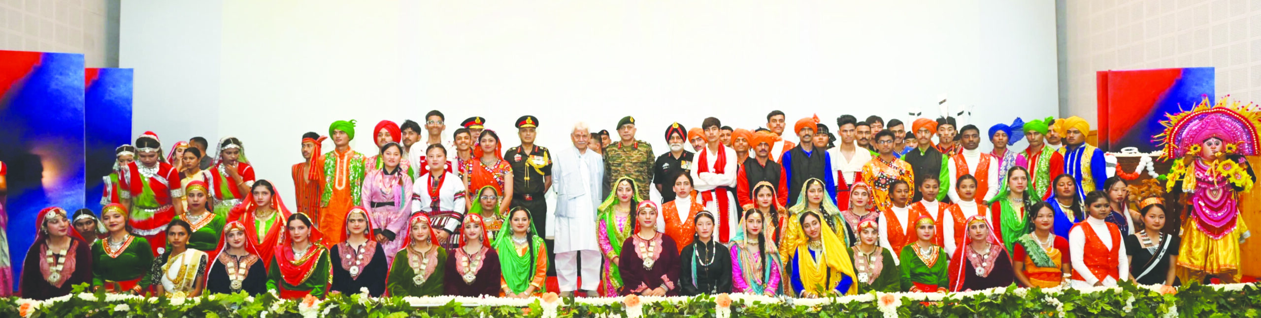 LG Sinha interacts with NCC cadets at special National Integration camp LG Sinha interacts with NCC cadets at special National Integration camp