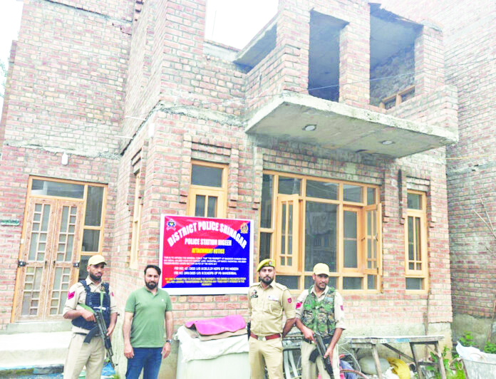 Srinagar Police attaches drug peddler’s property worth Rs 1.2 Crore Srinagar Police attaches drug peddler’s property worth Rs 1.2 Crore