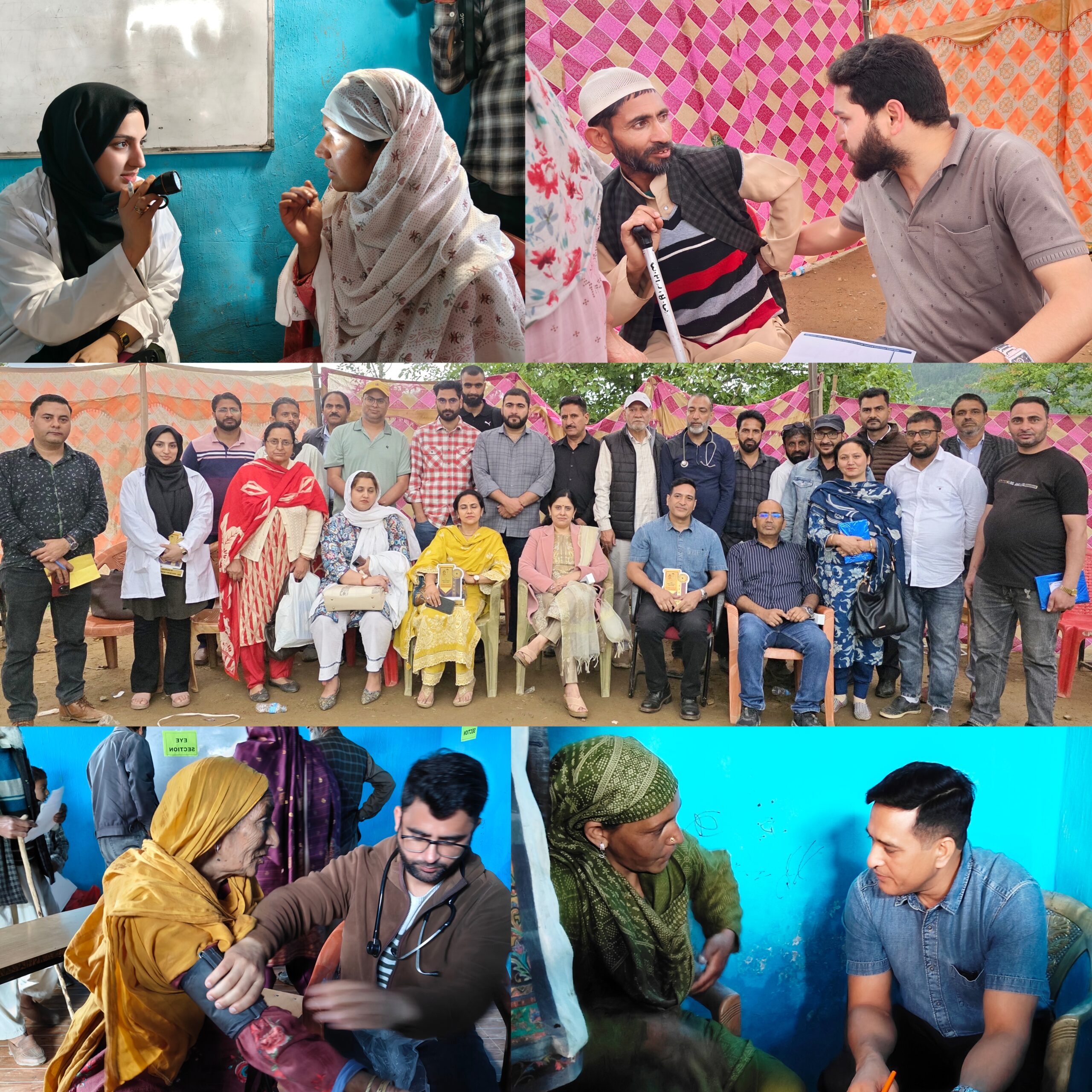 Social Workers Forum Doda organizes 21st multi speciality health camp at Dhara