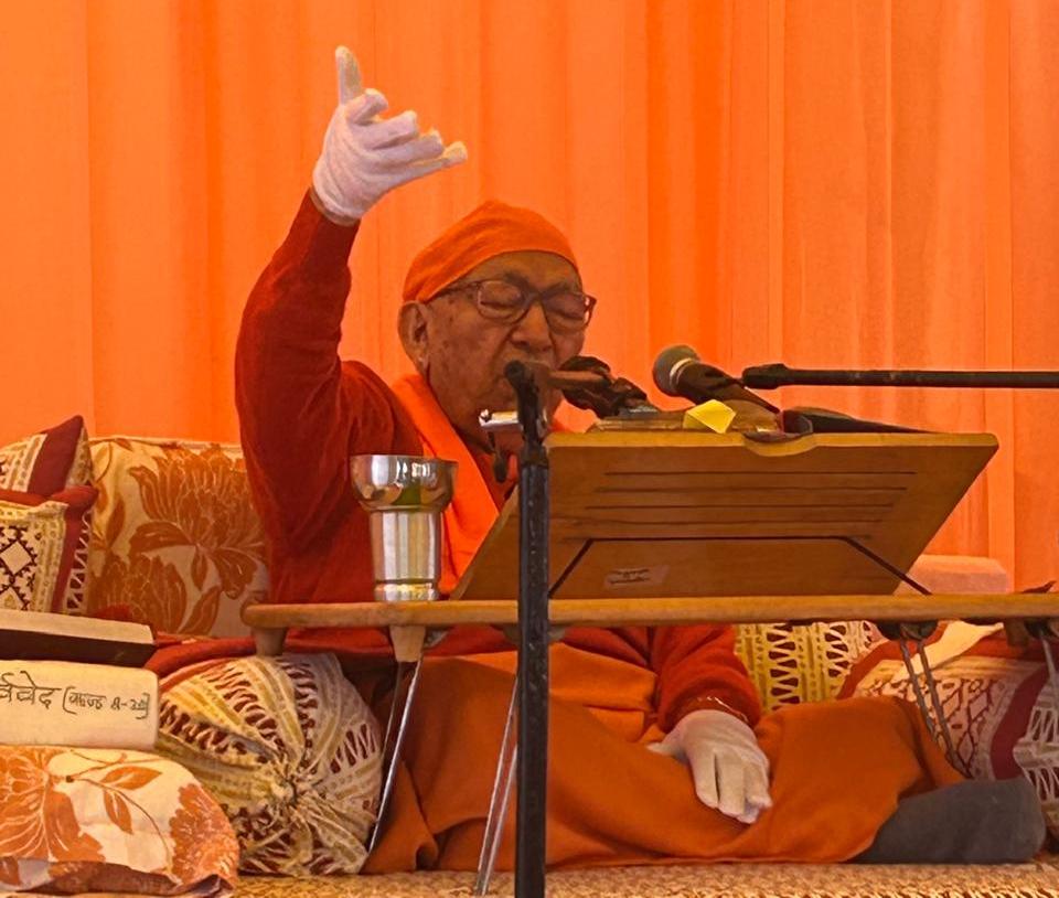 Vedic wisdom is eternal truth; human beliefs can’t replace divine knowledge: Swami Ram Swaroop Vedic wisdom is eternal truth; human beliefs can’t replace divine knowledge: Swami Ram Swaroop