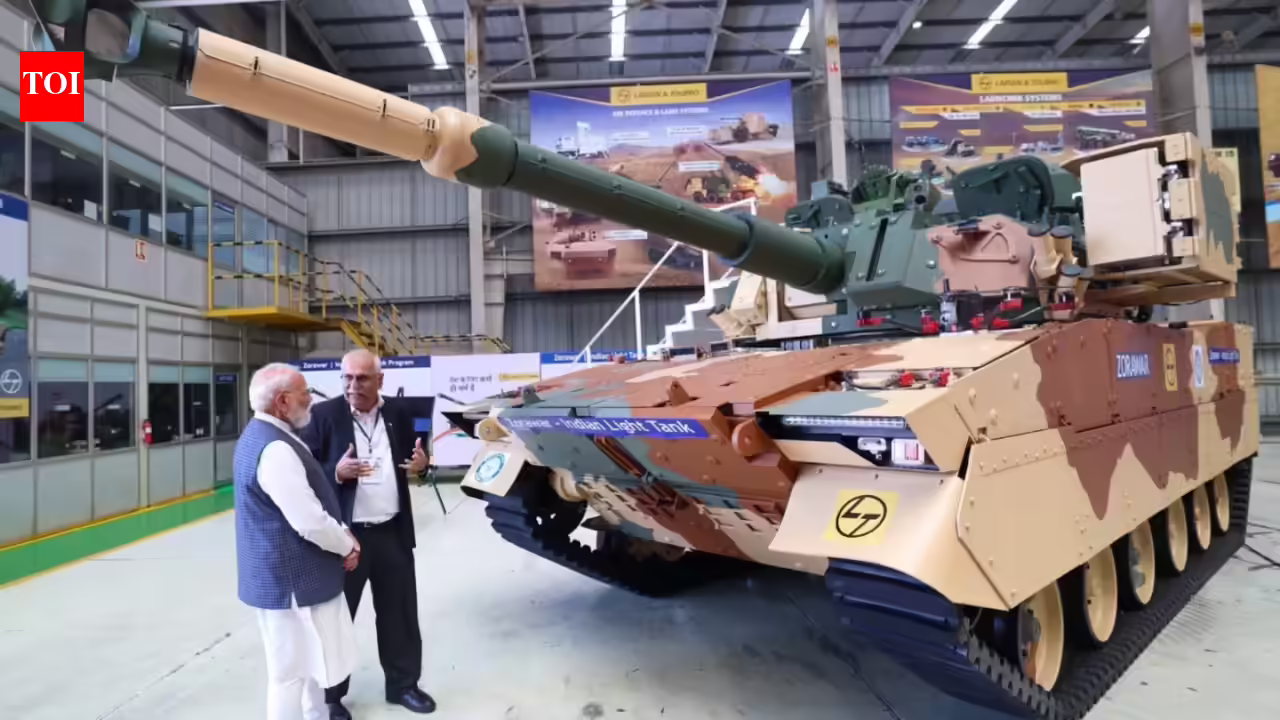 Zorawar To TEJASTRA: PM Modi gets a look at India’s next-gen arsenal