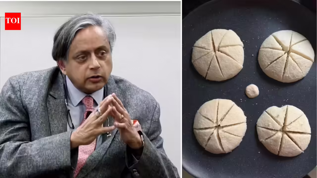 ‘It’s called ‘idli’, not ‘id-slice’: Shashi Tharoor dishes out another culinary lesson | India News