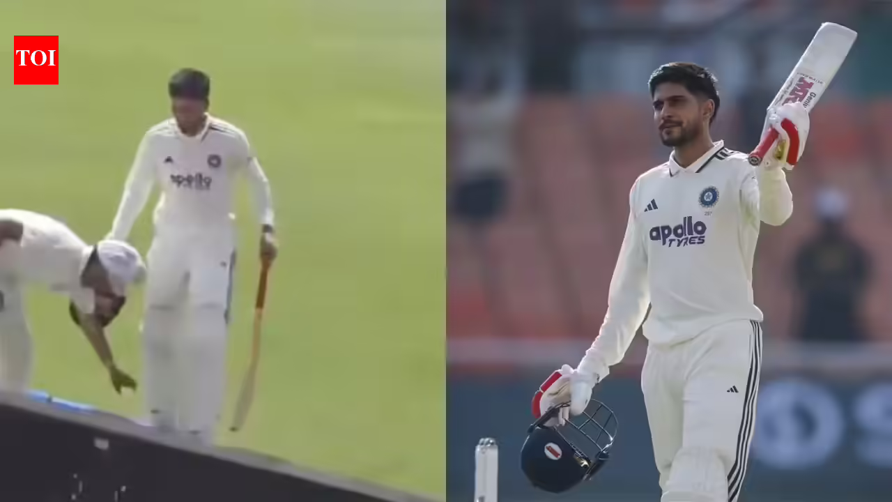 Ball boy touches Shubman Gill’s feet after India captain’s century vs Afghanistan; video goes viral – WATCH | Cricket News