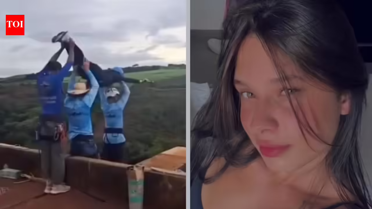 Brazilian bungee jumper who fell 130 feet without a rope was still alive when rescuers reached her, nurse says ‘I even talked to her’