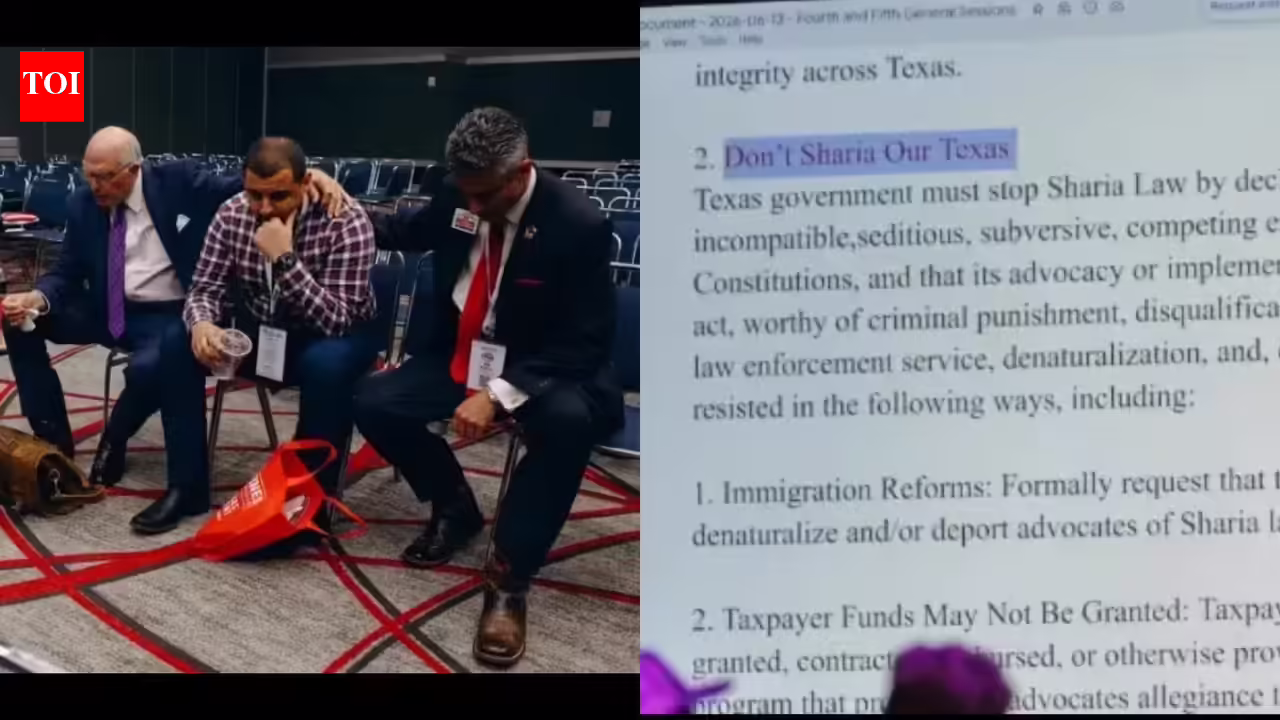 ‘Don’t Sharia Our Texas’: Muslim GOP members asked to leave Republican convention, US if they don’t become Christians