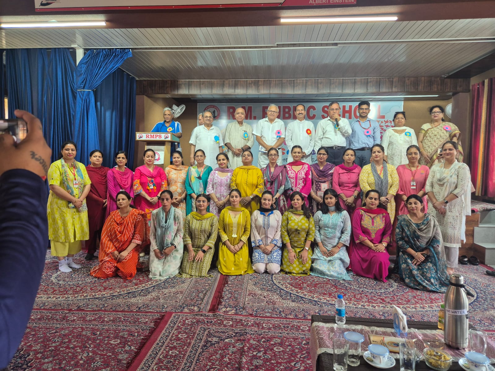 6th Yoga Session of 40-day countdown to International Yoga Day held at RMPS Chowadhi