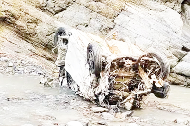 4 killed as car plunges into deep gorge in Chamba’s Churah