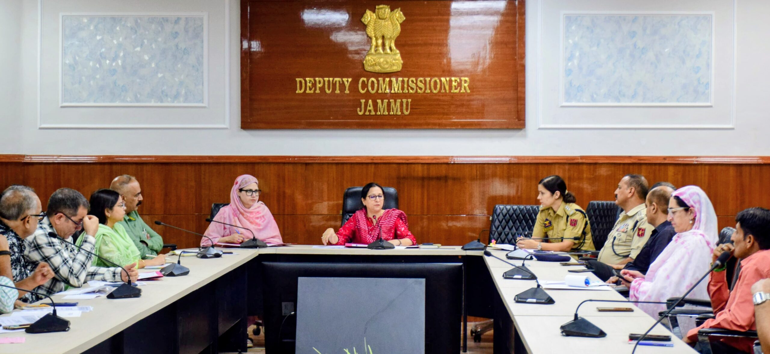 Additional Deputy Commissioner reviews preparedness for Muharram observance in Jammu