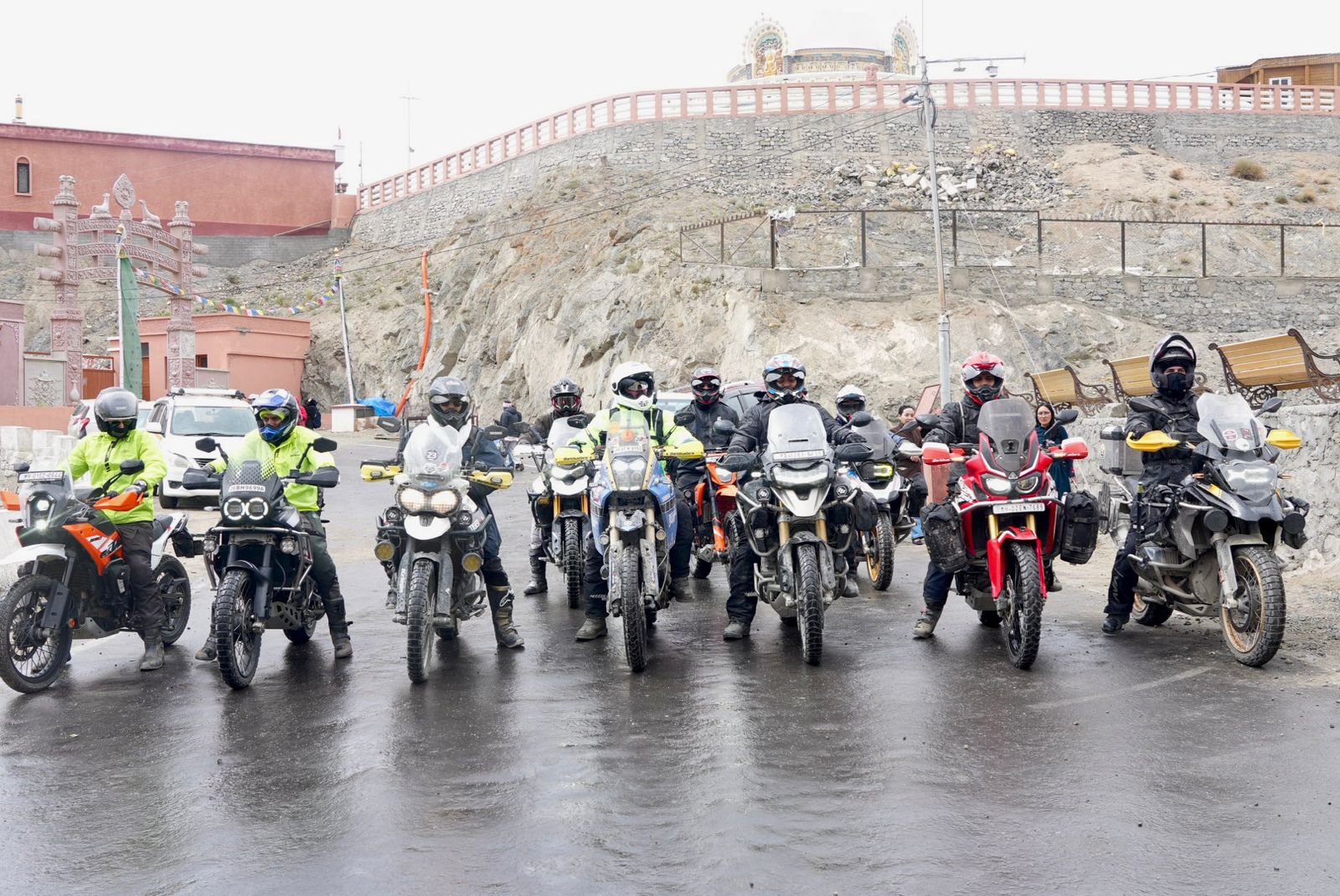 Administrative Secy Tourism flags off Changthang Expedition 2026 from Shanti Stupa
