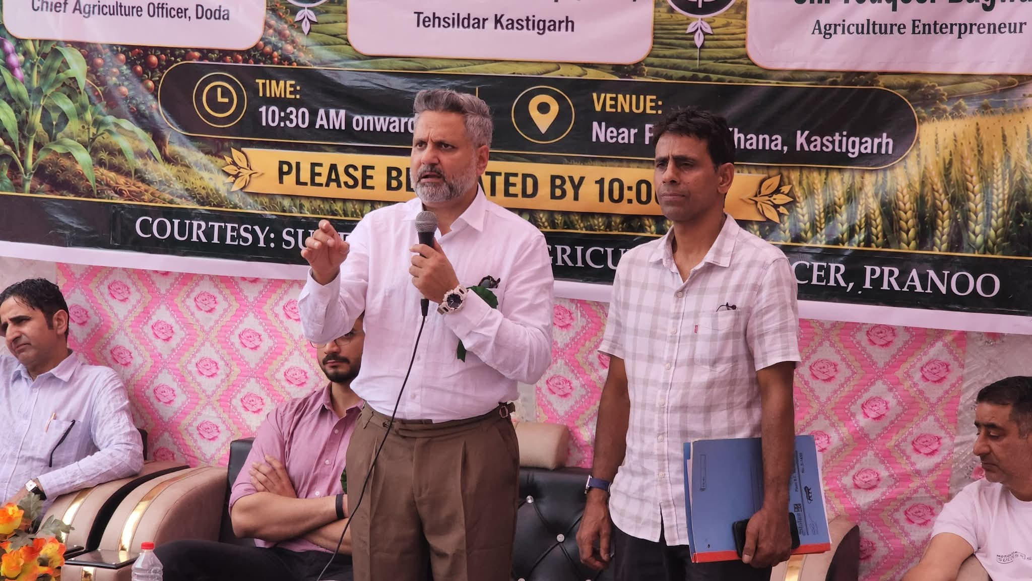 Agriculture Deptt organises Rural Credit Workshop at Kastigarh, Doda; Over 200 farmers participate