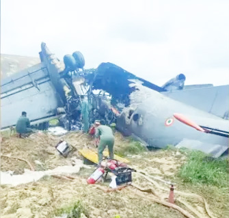 IAF aircraft AN-32 crashes while landing in Assam’s Jorhat IAF aircraft AN-32 crashes while landing in Assam’s Jorhat