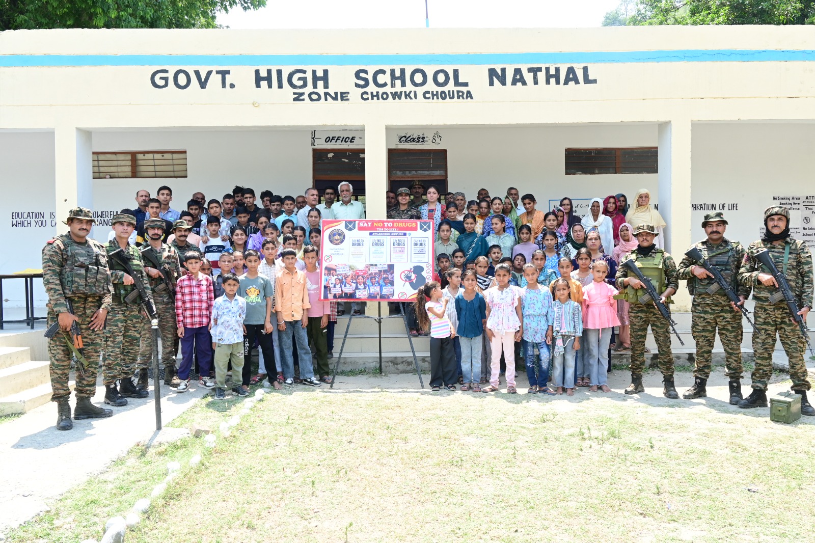 Army conducts youth awareness programme under Nasha Mukti Drive at Sunderbani