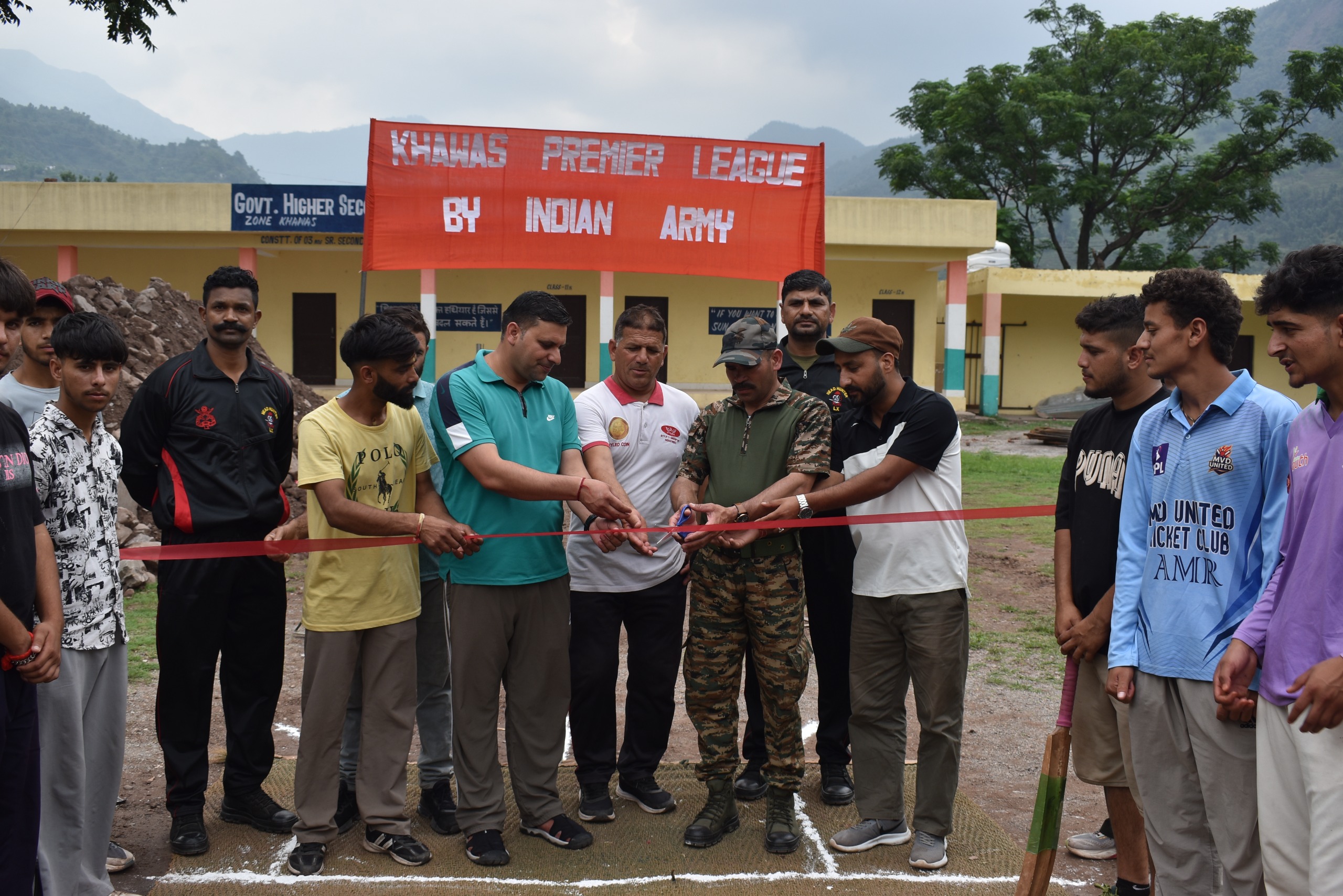 Army inaugurates cricket tournament for youth at Khawas Army inaugurates cricket tournament for youth at Khawas