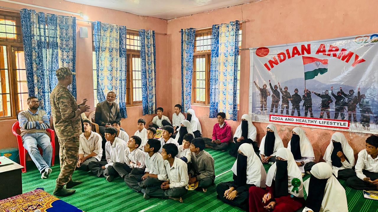 Army organises Quiz Competition on Yoga and Healthy Lifestyle at Buzla Army organises Quiz Competition on Yoga and Healthy Lifestyle at Buzla