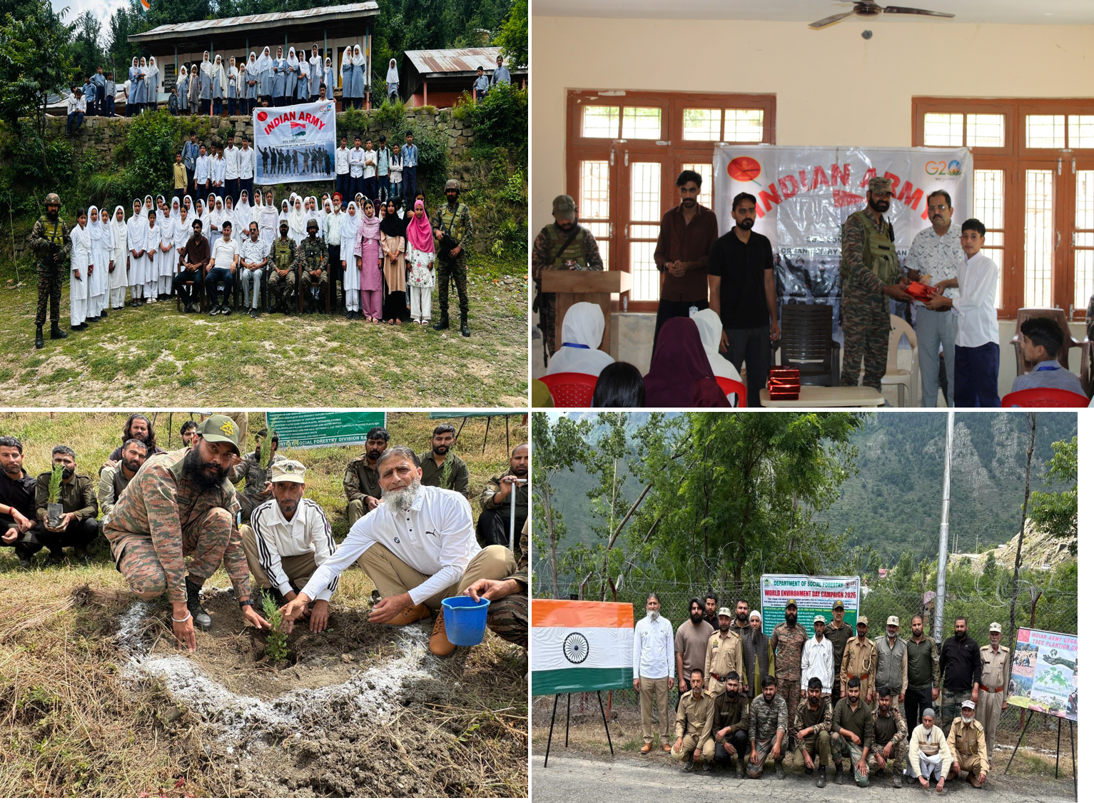 Army organises World Environment Day activities across Ramban