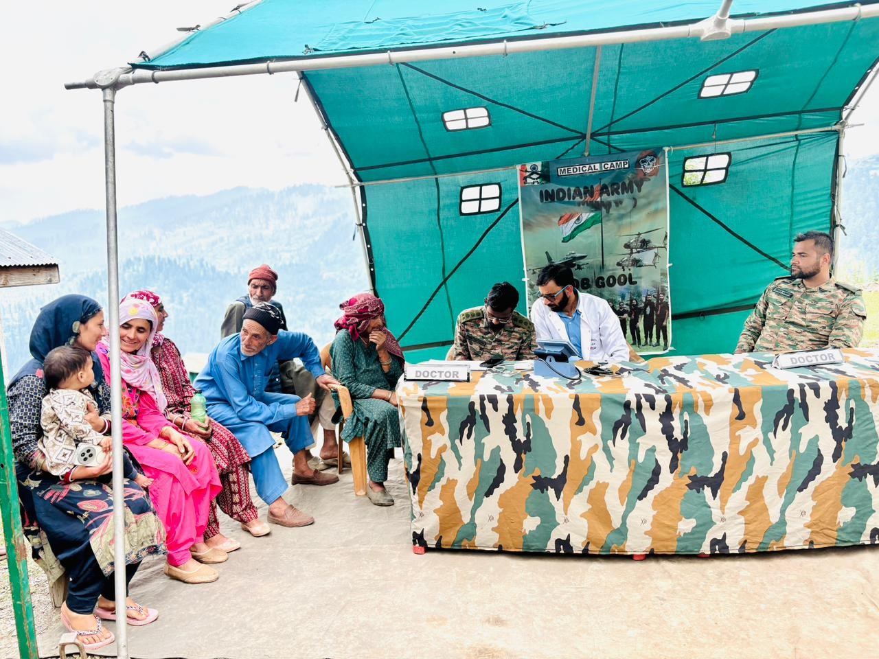 Army organises medical camp at Kalimasta