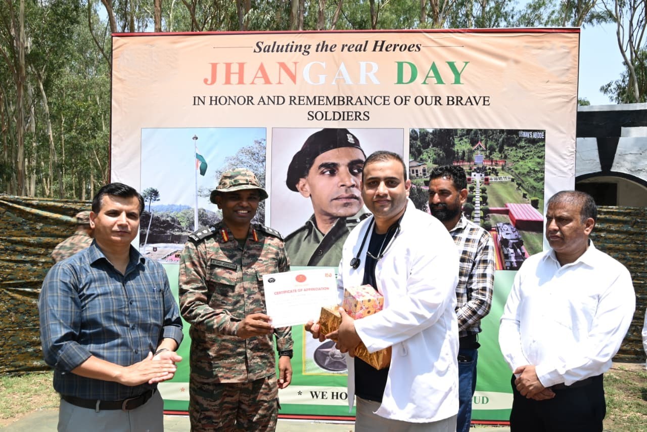 Army organises multi-speciality medical camp at Jhangar