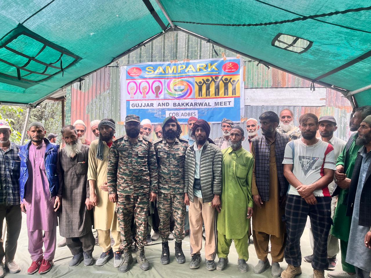 Army organizes Gujjar and Bakkarwal meet at Adbes, Mahore Army organizes Gujjar and Bakkarwal meet at Adbes, Mahore