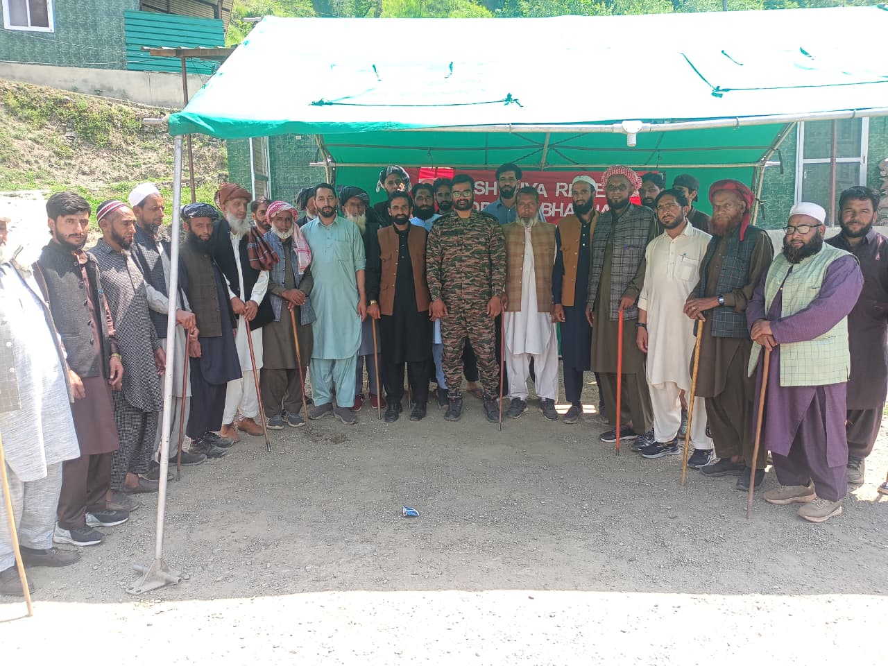 Army organizes public meet at Marhote