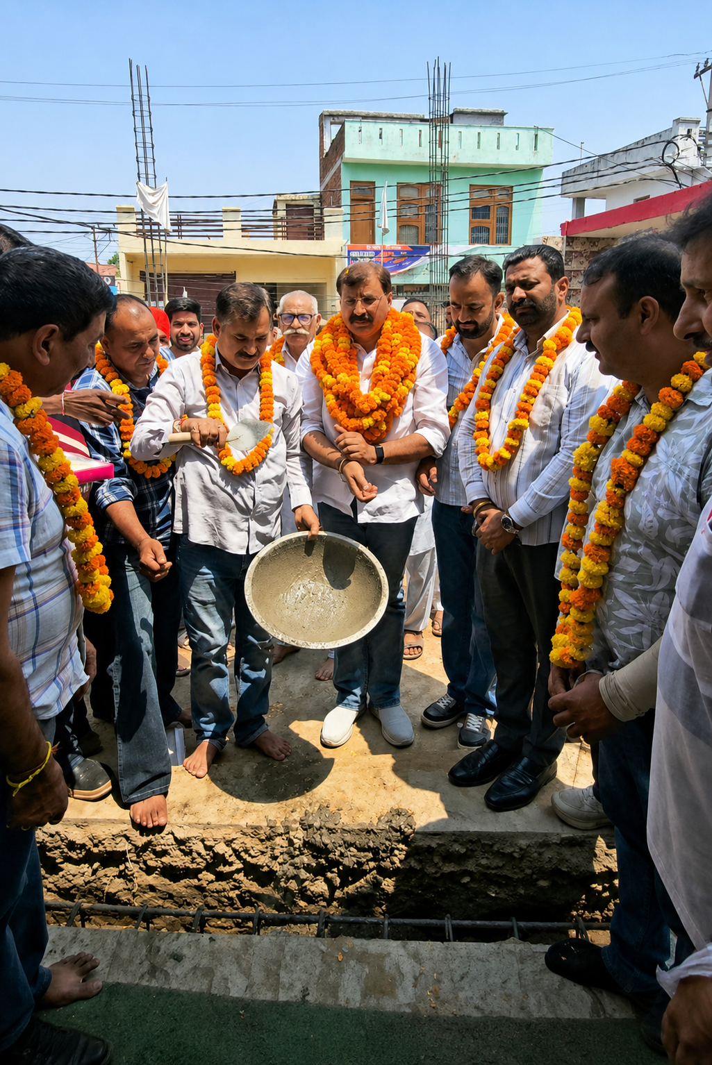 MLA Arvind sanctions Rs 10 Lakh for upgradation of Sant Kabir Sabha building