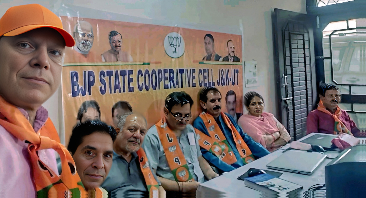 BJP State Cooperative Cell JKUT congratulates Tarun Chugh on historic election to Rajya Sabha