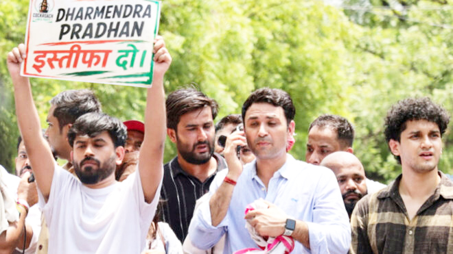 CJP’s agitation to continue until Union Minister Pradhan Resigns: Abhijeet Dipke CJP’s agitation to continue until Union Minister Pradhan Resigns: Abhijeet Dipke