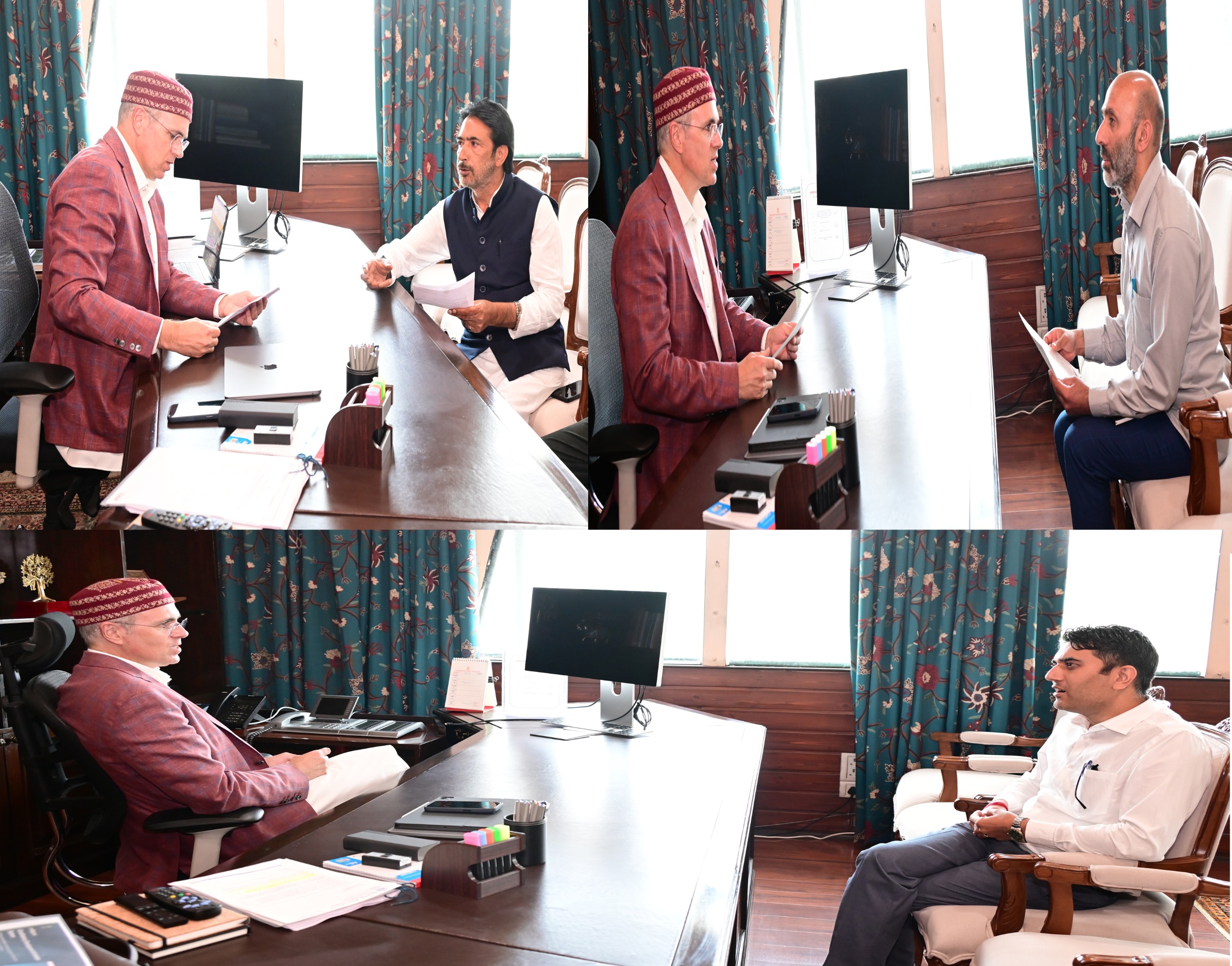 CM meets legislators, reviews constituency issues and development needs