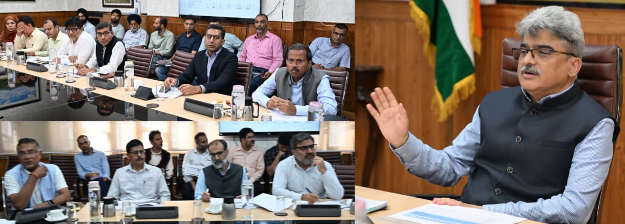 CS pushes undertaking of disaster reconstruction projects worth ₹3000 Cr across J&K