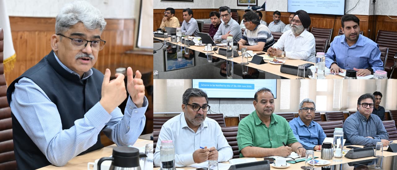 CS reviews preparedness for rollout of VB-G RAM G across J&K